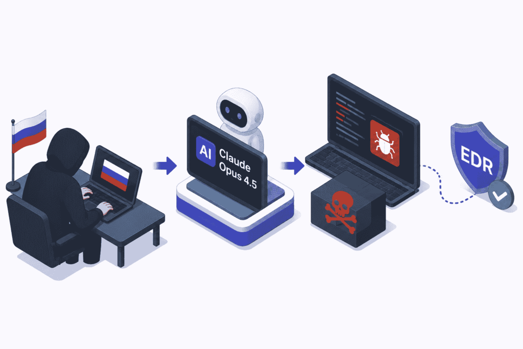 ロシア系脅威アクターがAIエージェント（Claude Opus 4.5）でEDR 回避 マルウェアを自動開発-Sophos CTU