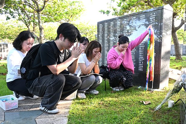 戦争がもたらすもの見詰め、伝える　大学生 SNSで発信　沖縄