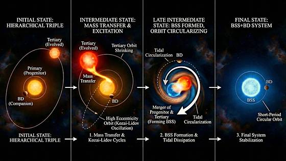 褐色矮星を伴う極めてコンパクトな青色はぐれ星の連星系を発見 インド|インド科学技術ニュース|Science Portal India インドの科学技術の今を伝える 褐色矮星を伴う極めてコンパクトな青色はぐれ星の連星系を発見 インド|インド科学技術ニュース|Science Portal India インドの科学技術の今を伝える