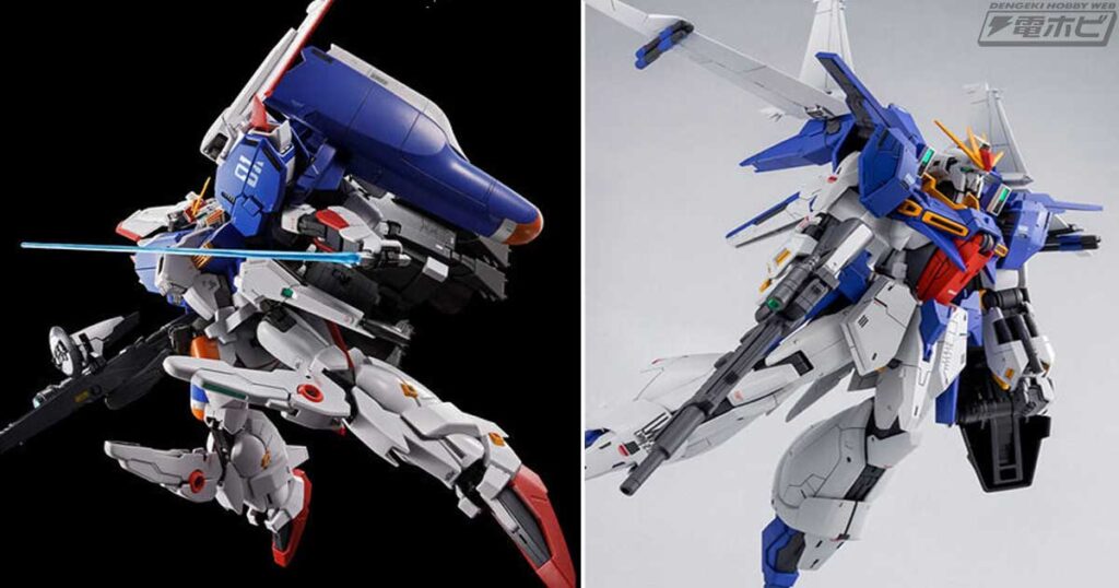 ガンプラ「MG 1/100 Ex-Sガンダム/Sガンダム（タスクフォースα Ver.）」と「RE/100 1/100 ガンダムリントヴルム」が再登場！プレバンにて予約受付開始!!