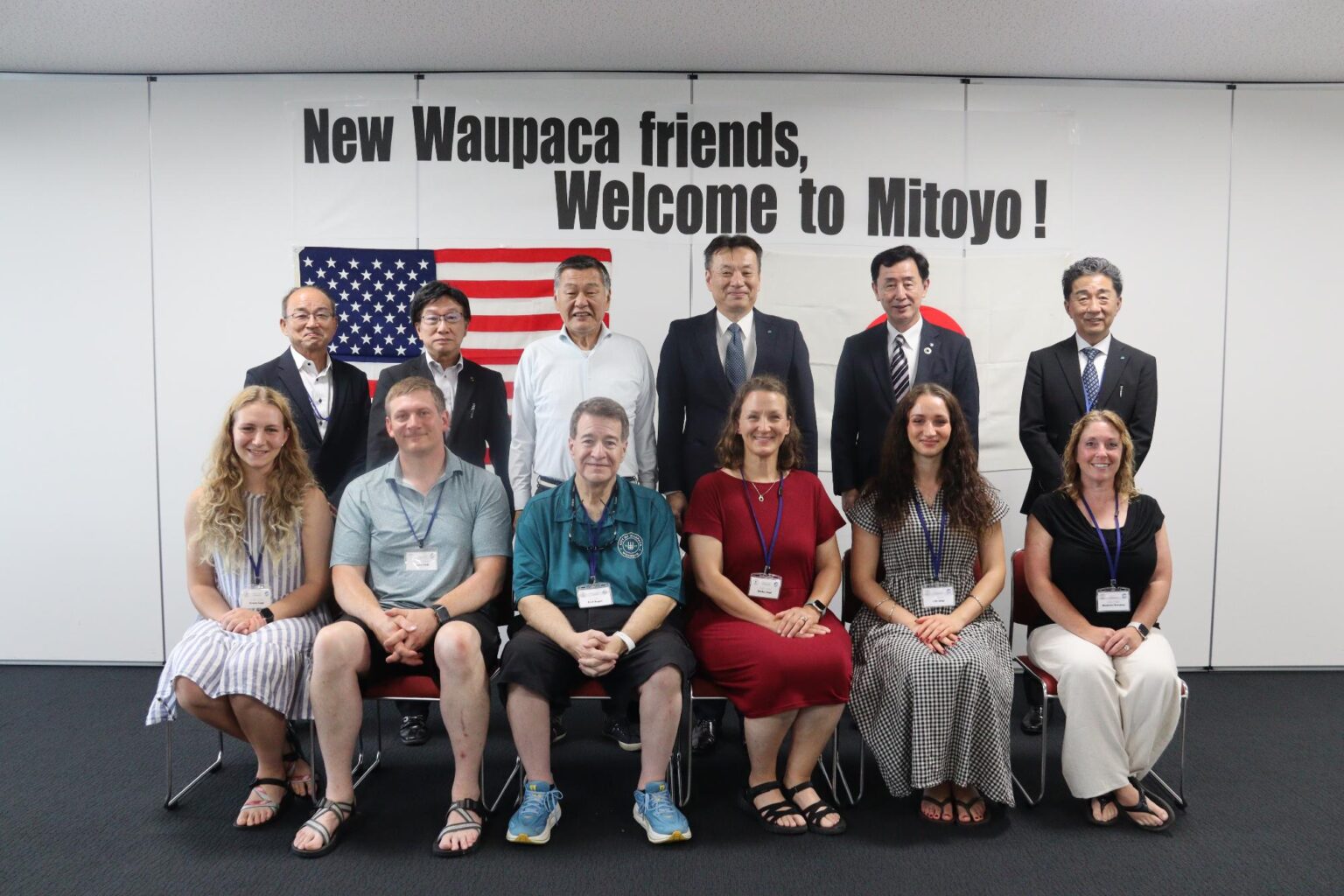 7月1~7日 友好都市 米国ワウパカ市訪問団が来市/三豊市 ワウパカ訪問団