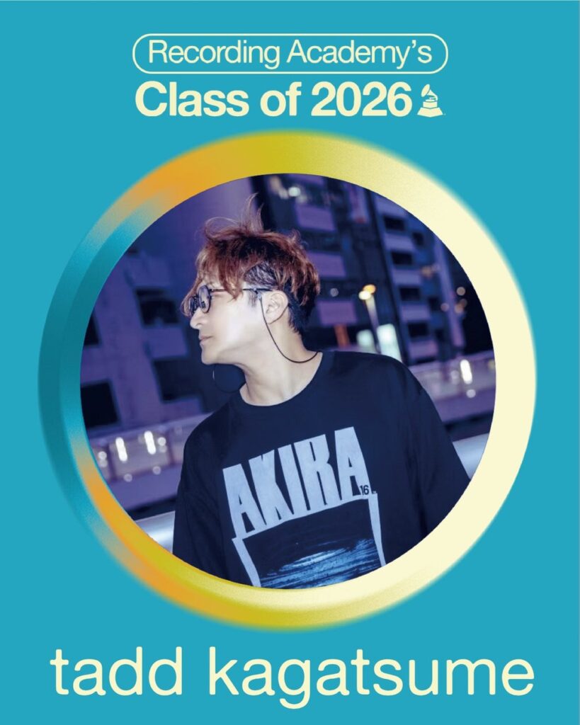 島根県出身の音楽プロデューサー 加賀爪タッドがアメリカ グラミー賞Recording Academy「Class of 2026」Voting Memberに選出 島根県出身の音楽プロデューサー 加賀爪タッドがアメリカ グラミー賞Recording Academy「Class of 2026」Voting Memberに選出