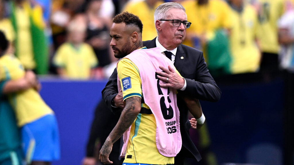 ブラジル代表、国内開催試合増加へ方針転換か。国内サポーターとの結び付きを強化 | フットボールチャンネル ネイマールとカルロ・アンチェロッティ監督