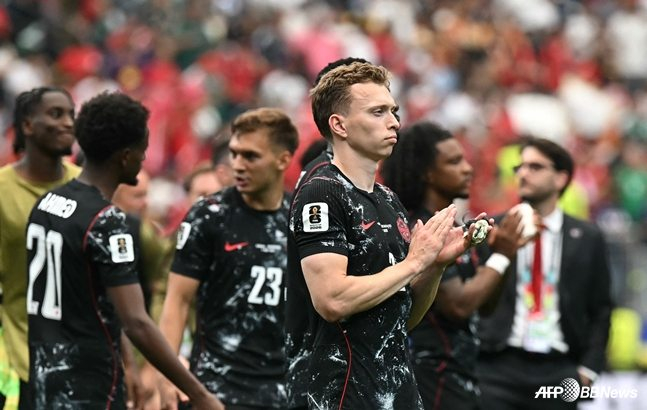 2026国際サッカー連盟（FIFA）北中米ワールドカップ（W杯）で脱落したカナダ。 /AFPBBNews=ニュース1