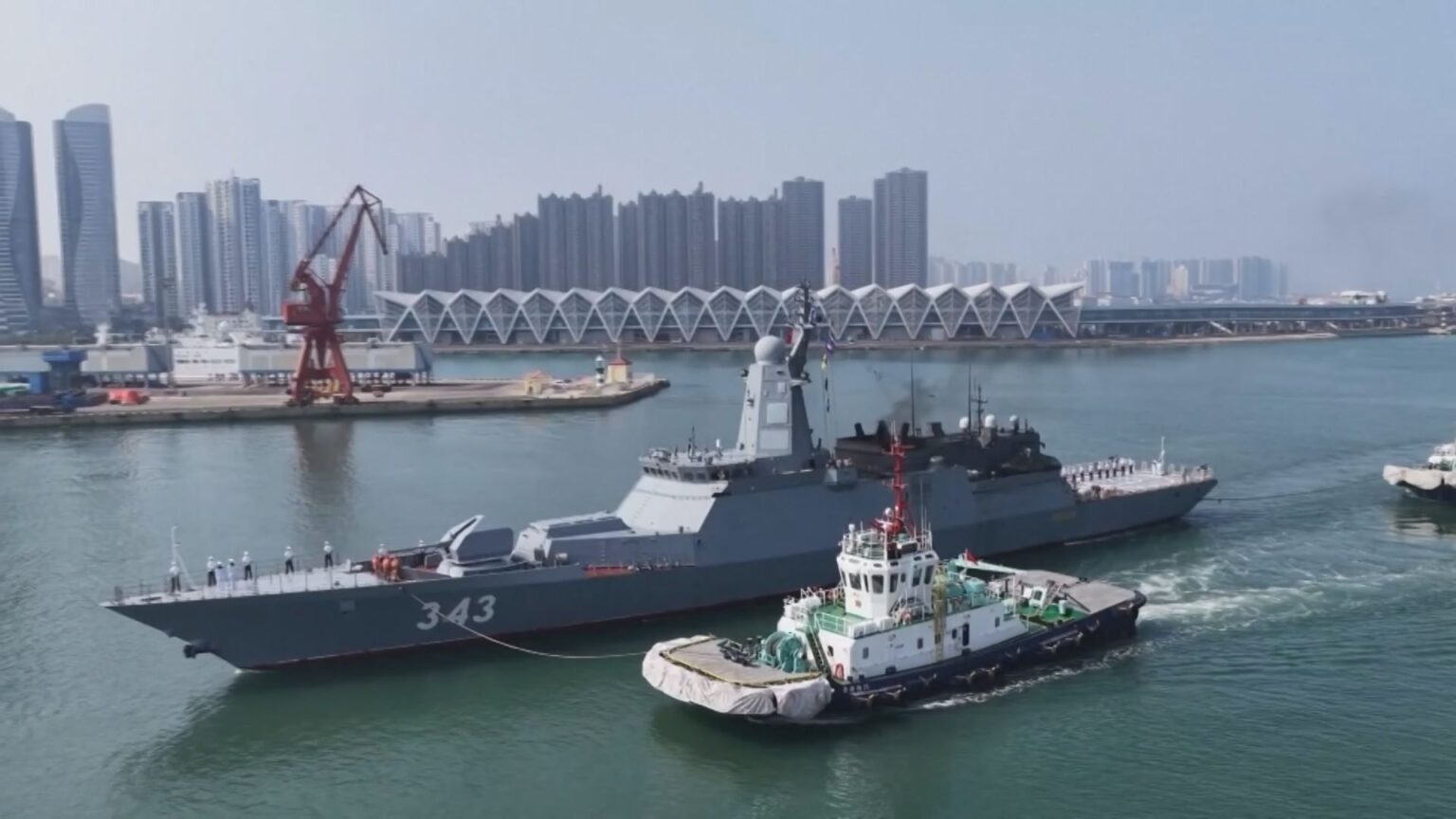中国とロシア海軍が合同演習 終了後は太平洋で合同パトロール 日米をけん制へ(TBS NEWS DIG Powered by JNN) 中国とロシア海軍が合同演習 終了後は太平洋で合同パトロール 日米をけん制へ(TBS NEWS DIG Powered by JNN)