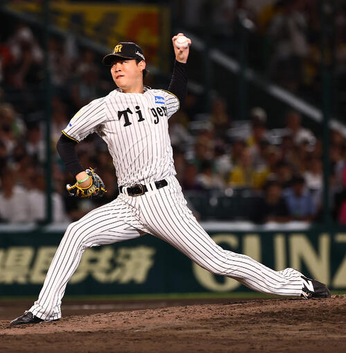 【阪神】9連戦で大幅入れ替えを断行 及川雅貴、木浪聖也らが2軍へ 藤川監督も新戦力投入予告 – 日刊スポーツ 阪神及川雅貴(2026年7月撮影)