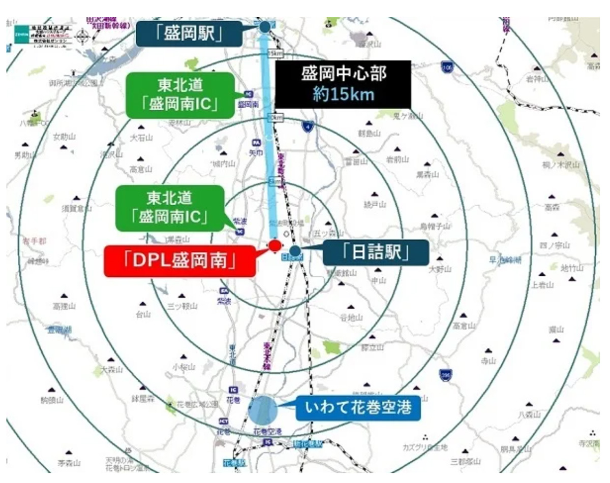 大和ハウス工業/岩手県紫波町に1.7万m2のマルチテナント型物流施設着工へ 20260717dp02 - 大和ハウス工業/岩手県紫波町に1.7万m2のマルチテナント型物流施設着工へ