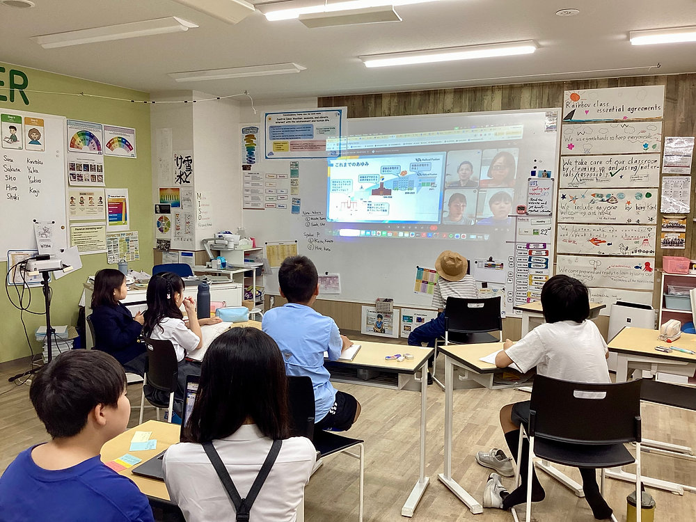 京都の小学生のみなさんと、「太陽をつくる」をテーマに語り合いました
