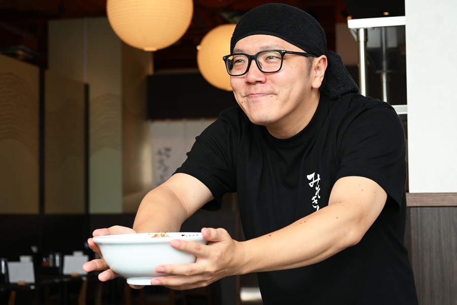 「みそきん」オープン前イベントに登場したHIKAKIN（7月31日・天王寺／Lmaga.jp撮影）