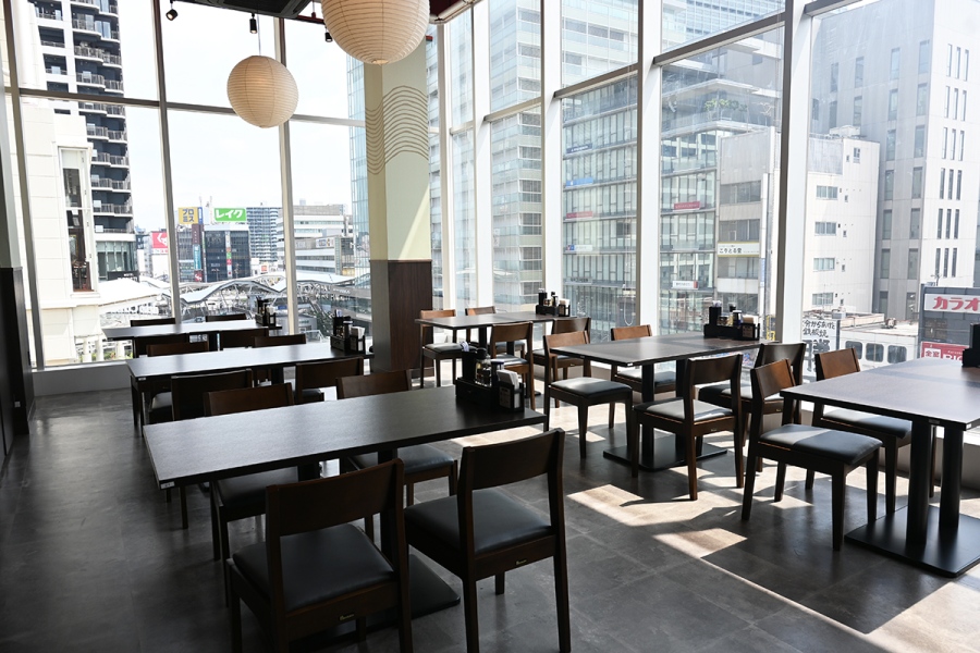 「みそきん 大阪あべのキューズモール店」の店内（Lmaga.jp撮影）
