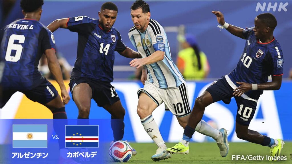 W杯 アルゼンチンがカボベルデに延長戦で勝利 2回戦へ – NHKニュース W杯 アルゼンチンがカボベルデに延長戦で勝利 2回戦へ - NHKニュース