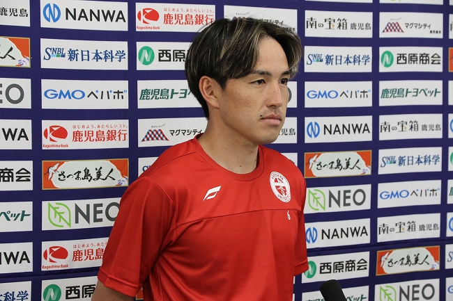【7/1《鹿児島ユナイテッドFC》薩川 淳貴選手トレーニング後コメント「鹿児島だから帰ってきたし、鹿児島を上げるために帰ってきた。それ以上でもそれ以下でもない」】 : KAGOSHIMA SOCCER MAGAZINE“カゴサカ☆”