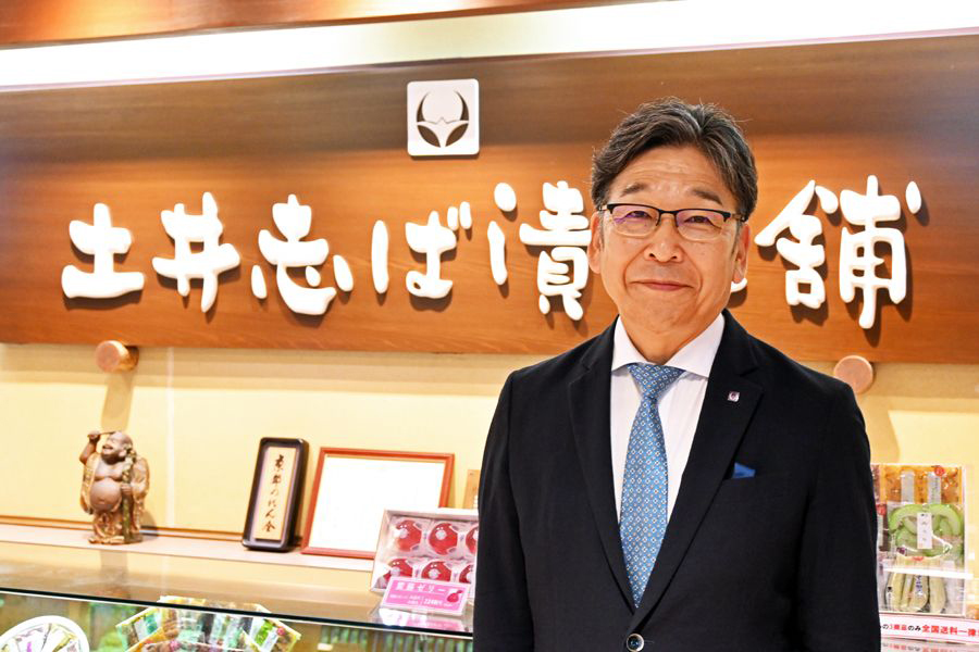 「土井志ば漬本舗」5代目・代表取締役社長　土井健資さん（2026年6月撮影）