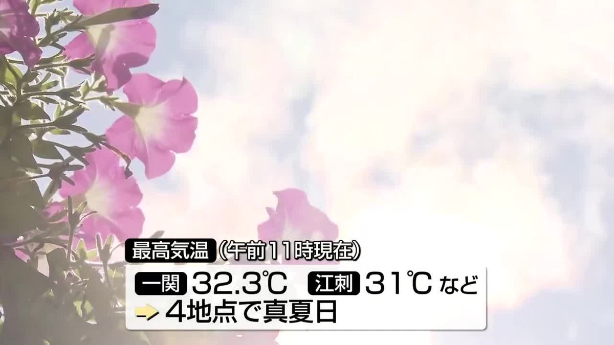 「大暑」午後にかけてさらに気温が高くなる見込み 熱中症に注意 岩手県