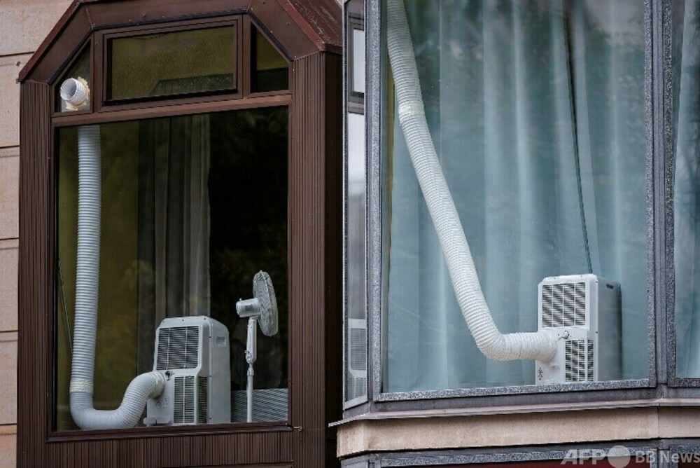 欧州で猛暑続く 中国製エアコンが人気商品に 写真1枚 国際ニュース:AFPBB News 欧州で猛暑続く 中国製エアコンが人気商品に 写真1枚 国際ニュース:AFPBB News
