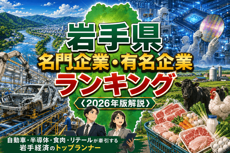 岩手県名門企業・有名企業一覧 売上ランキング〈2026年版解説〉