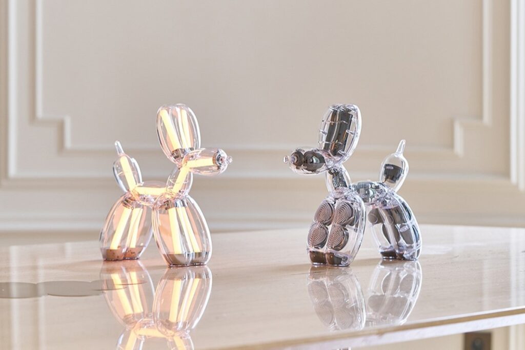 フランス発ライフスタイルブランド「Lexon」 ジェフ・クーンズコラボ「Balloon Dog」ランプ・スピーカー日本発売 | Dig-it [ディグ・イット]