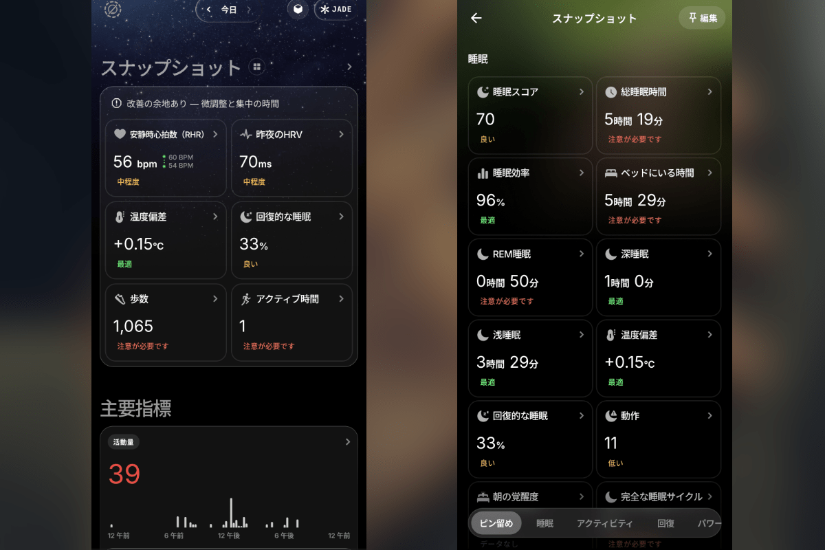 記録データ
