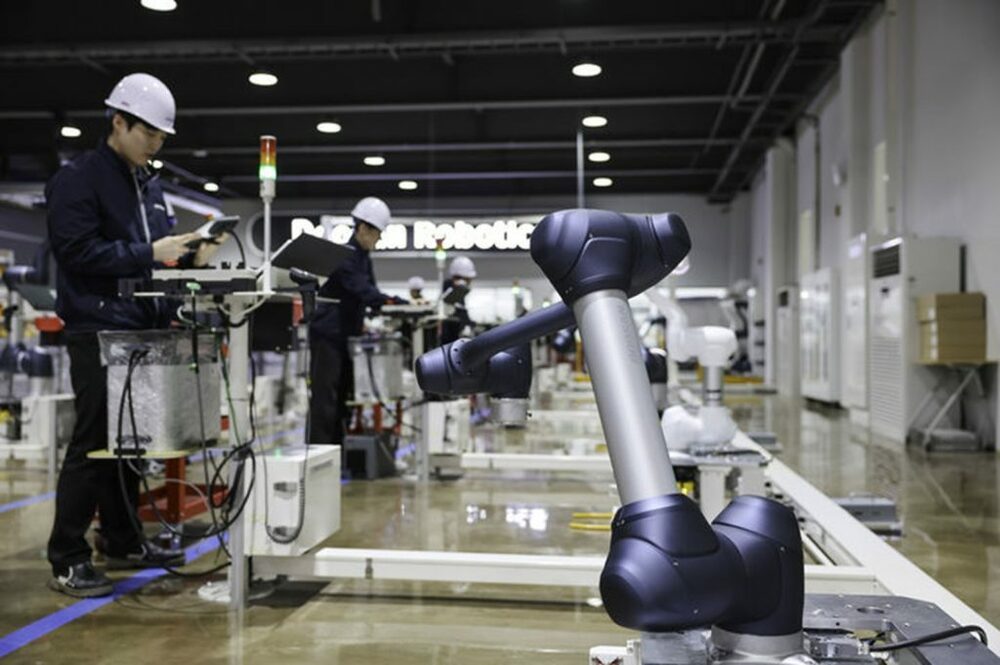 [KWレポート] 韓国産業界を挙げた「AI×ヒューマノイド」覇権争い (3)…防衛分野へ拡大、斗山・現代ロテムが開発加速　写真枚　国際ニュース：AFPBB News
