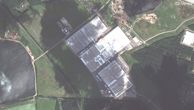 A Wildberries facility in Elektrostal in May.