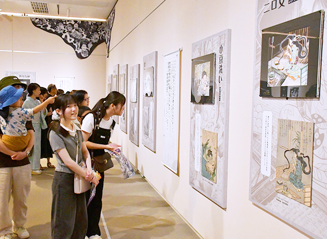 来場者５万人突破し閉幕　山形美術館「水木しげるの妖怪 百鬼夜行展」