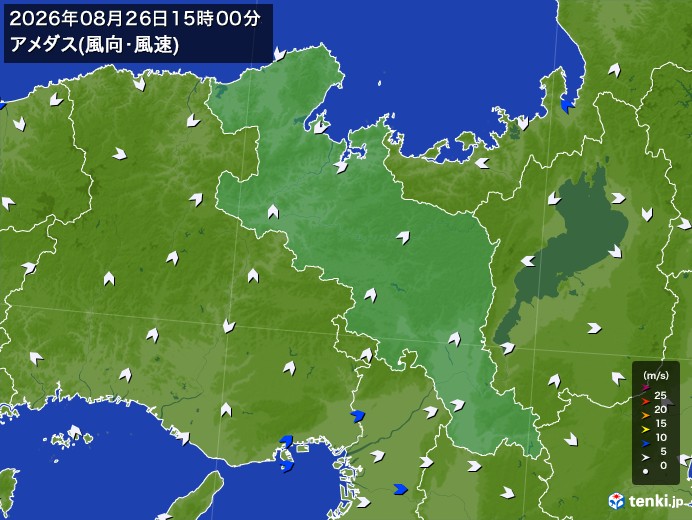 京都府の過去のアメダス実況(2026年08月26日)(風向・風速) – 日本気象協会 tenki.jp 京都府の過去のアメダス実況(2026年08月26日)(風向・風速) - 日本気象協会 tenki.jp