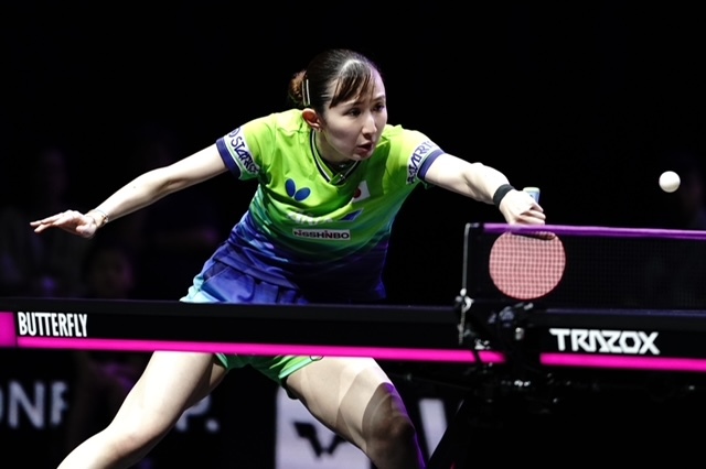早田ひな 世界4位の蒯曼に敗戦。中国最強サウスポーから連勝ならず【卓球 WTT横浜】（テレ東スポーツ） - Yahoo!ニュース