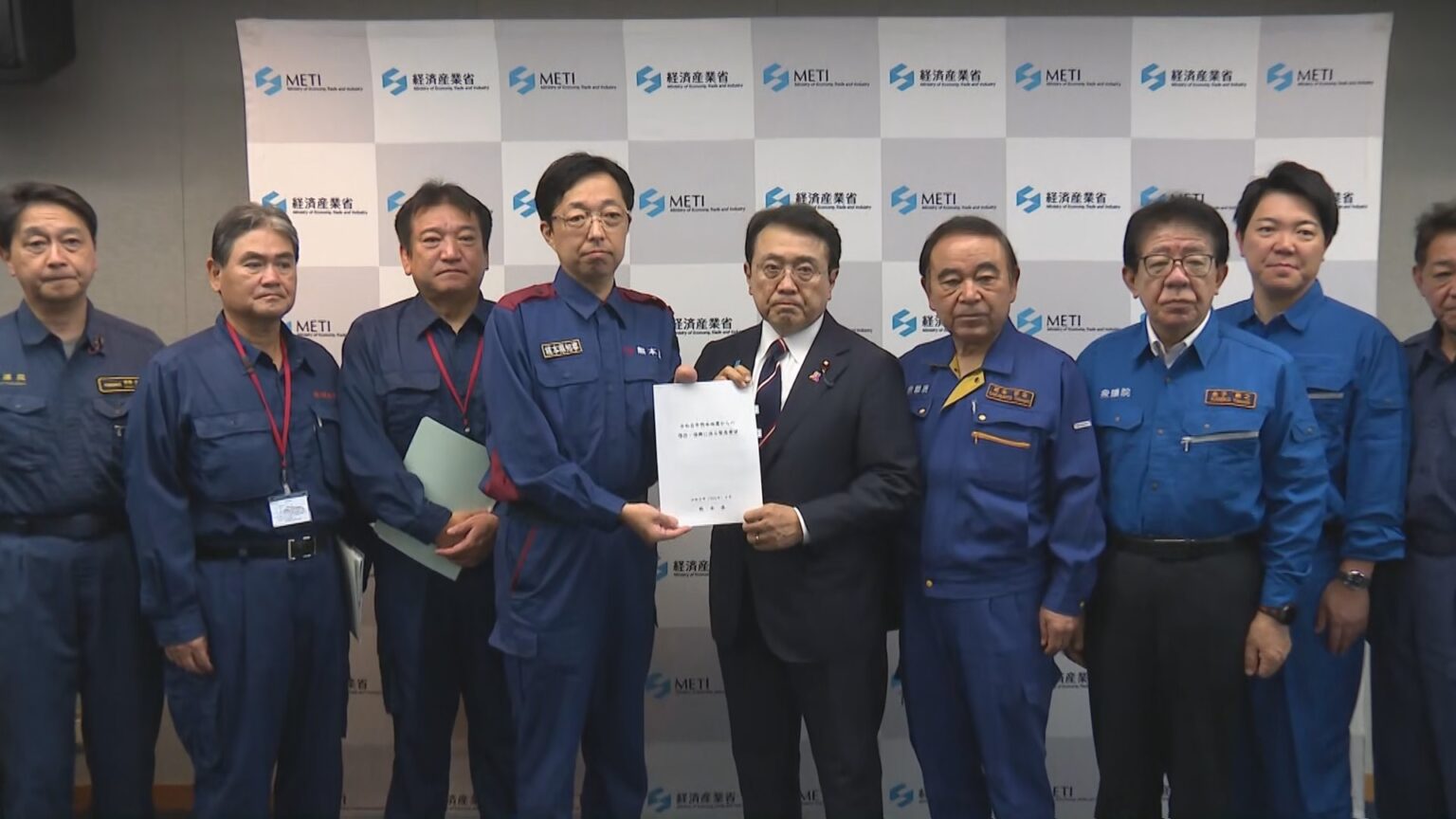 熊本県知事が赤沢経産大臣に要望書を提出　被災した事業者の復興に向けた支援を要請（TBS NEWS DIG Powered by JNN）