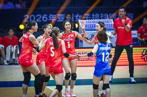 【バレー】女子日本が4強、台湾に3-0 4戦連続ストレート勝ち、五輪切符まであと2勝 – バレーボール : 日刊スポーツ 日本女子、台湾戦(C)AVC Women Volleyball Continental Championship