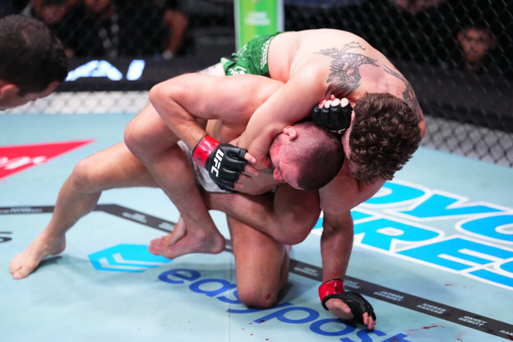 UFC 8.8 ラスベガス（結果）：オーストラリアの新鋭クイラン・サルキルド、ライト級上位のマテウス・ガムロット下し4連続1R勝利 | BOUTREVIEW