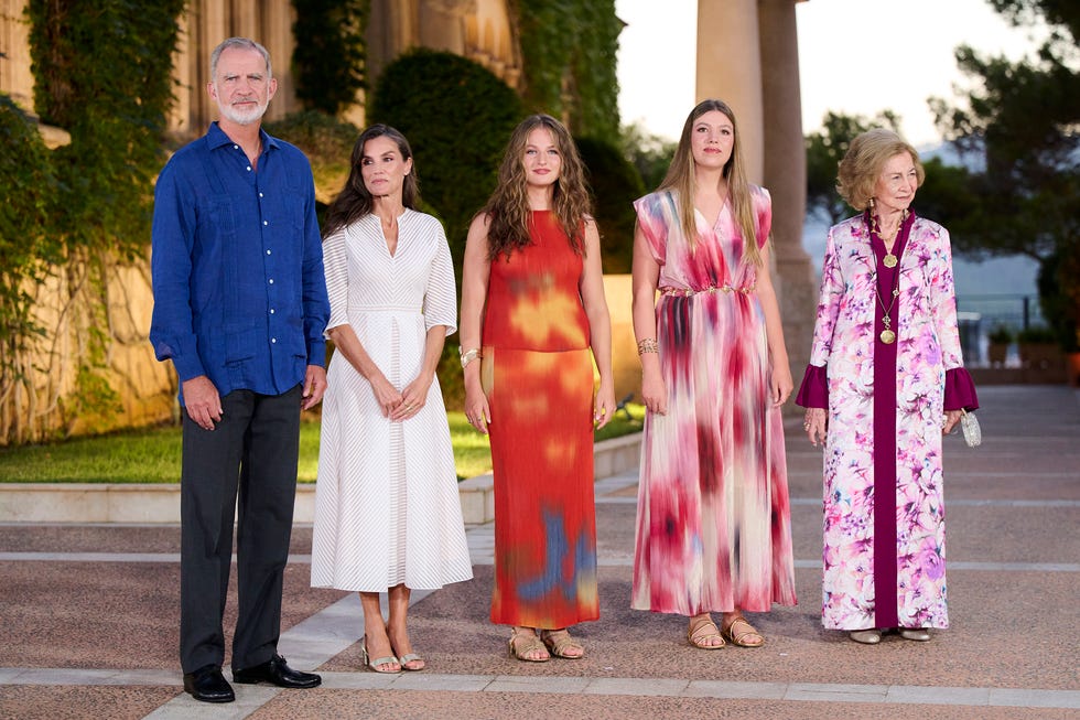 the spanish royal family spend the summer in palma de mallorca