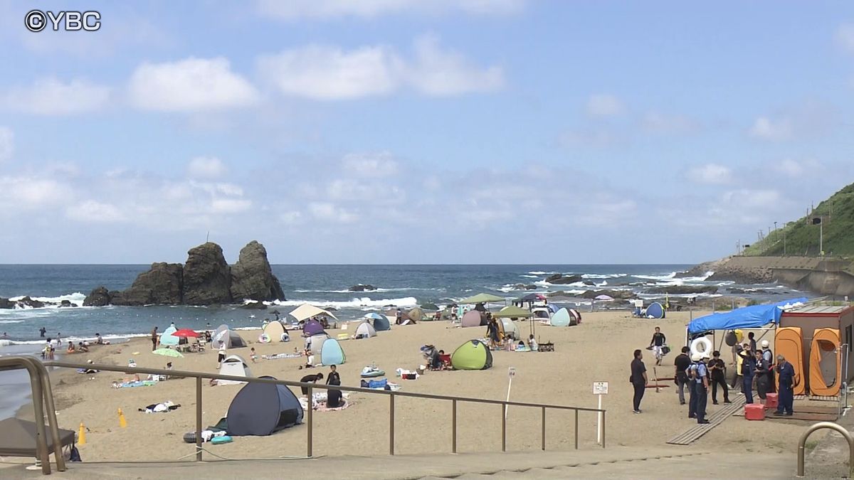 海水浴の70代男性溺れて死亡 山形県鶴岡市 山形県金山町では田んぼの見回り中とみられる男性が死亡