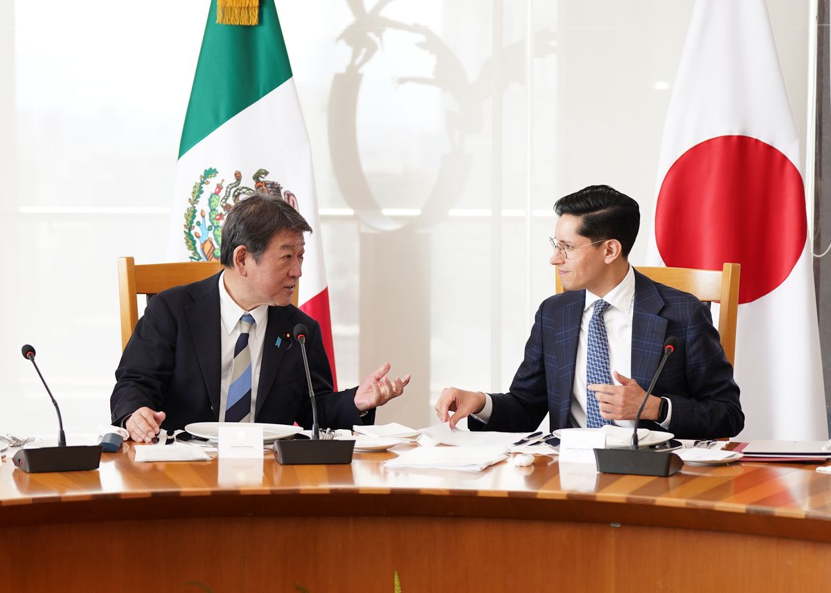 茂木外相 中南米で“資源外交” メキシコ外相会談