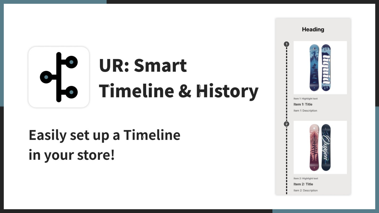 【海外向け】EC アプリ「UR: Smart Timeline & History」を株式会社 UnReact がリリース 【海外向け】EC アプリ「UR: Smart Timeline & History」を株式会社 UnReact がリリース