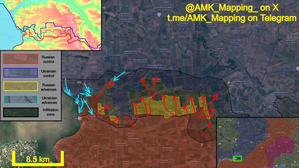 ウクライナ紛争 8 月 11 日: コンスタンチノフカの後、ロシアはドルシコフカへ進軍 - 6 Chiến sự Ukraine 11/8: Sau Konstantinovka, Nga tiến đến Druzhkovka - 6
