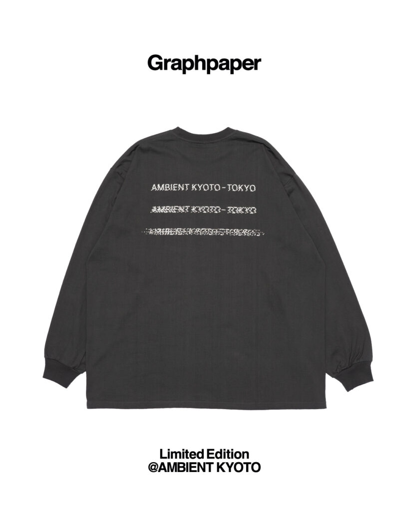 Graphpaper × AMBIENT KYOTOのコラボアイテムが登場。Tシャツやバッグなど全4型を展開 | EYESCREAM Graphpaper × AMBIENT KYOTOのコラボアイテムが登場。Tシャツやバッグなど全4型を展開 | EYESCREAM