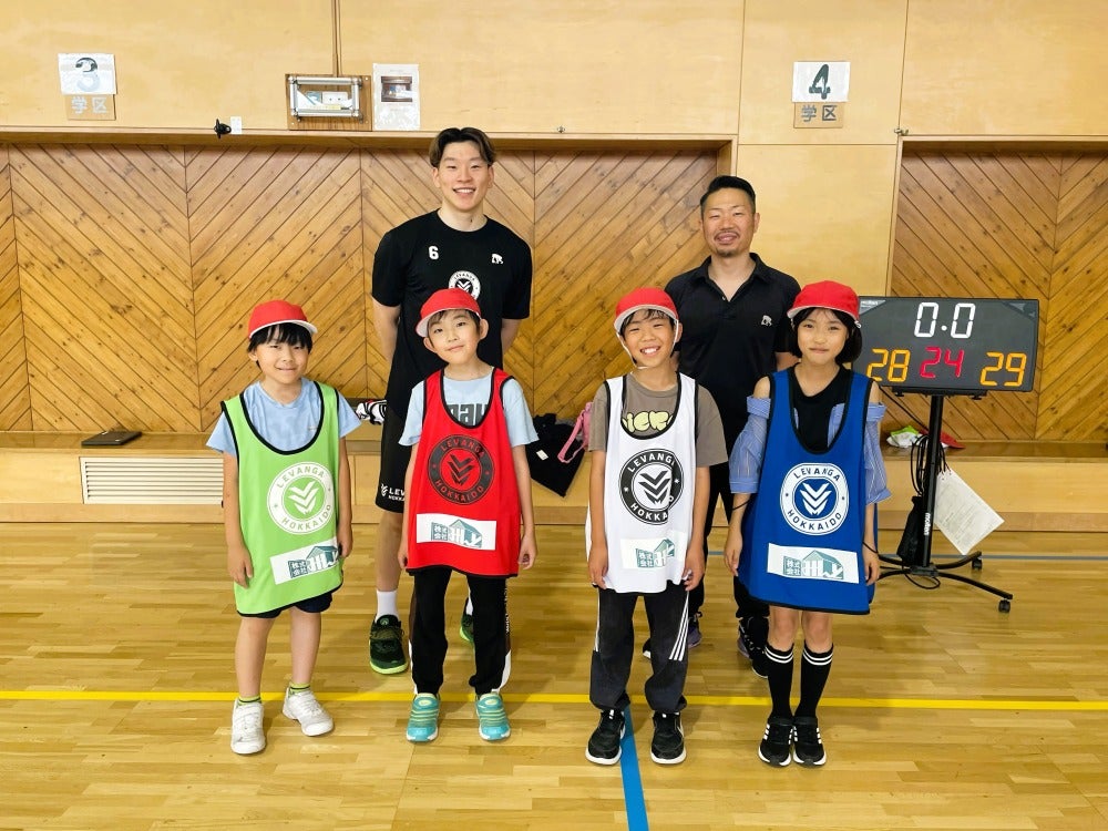 ビブス寄贈のご報告 Supported by 株式会社みんと | レバンガ北海道