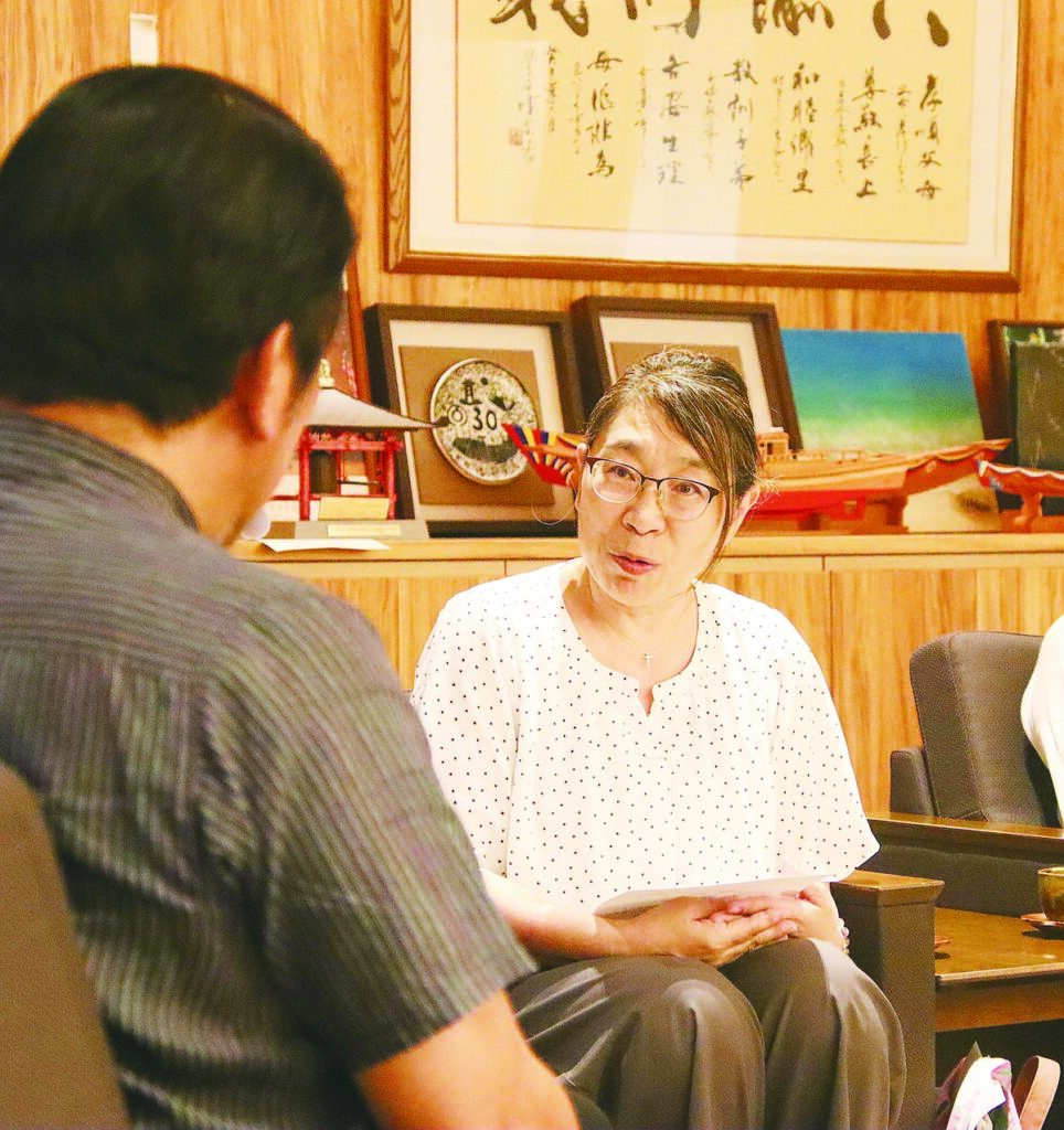 女性の翼43期、西垣さん出発報告 「台湾の防災学ぶ」 | 沖縄八重山日報 -Okinawa Yaeyama Nippo- 女性の翼43期、西垣さん出発報告 「台湾の防災学ぶ」 | 沖縄八重山日報 -Okinawa Yaeyama Nippo-