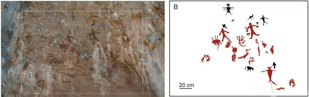 中国雲南省で約4220年前の先史時代の岩絵を発見 写真1枚 国際ニュース:AFPBB News 中国雲南省で約4220年前の先史時代の岩絵を発見 写真1枚 国際ニュース:AFPBB News