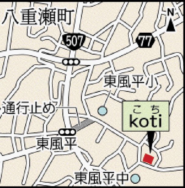 【地図】koti(こち)