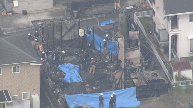 東広島市の住宅全焼火災 見つかった4人の遺体の身元判明 4人とも火災のあった家に住む家族 広島