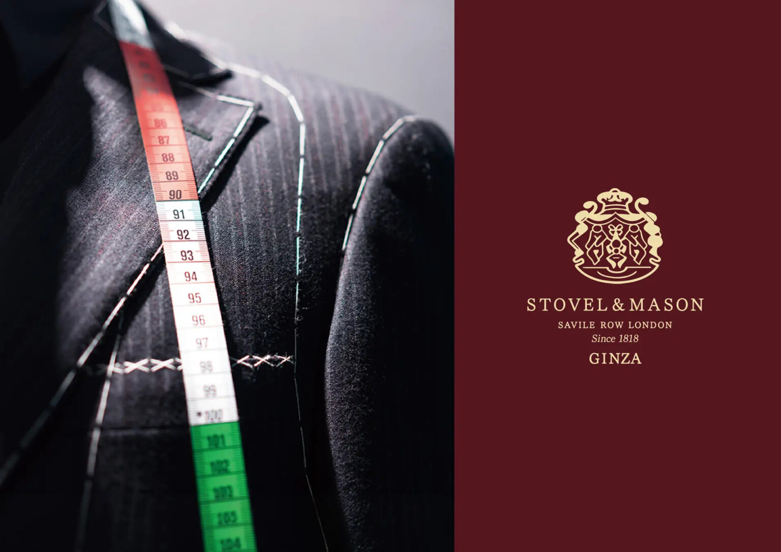 200年以上の歴史を持つ英国スーツブランド『STOVEL & MASON』が日本上陸!銀座に本店をオープン | British Culture in Japan サヴィルロウ発、200年以上の歴史を持つ英国スーツブランド『STOVEL&MASON』日本上陸