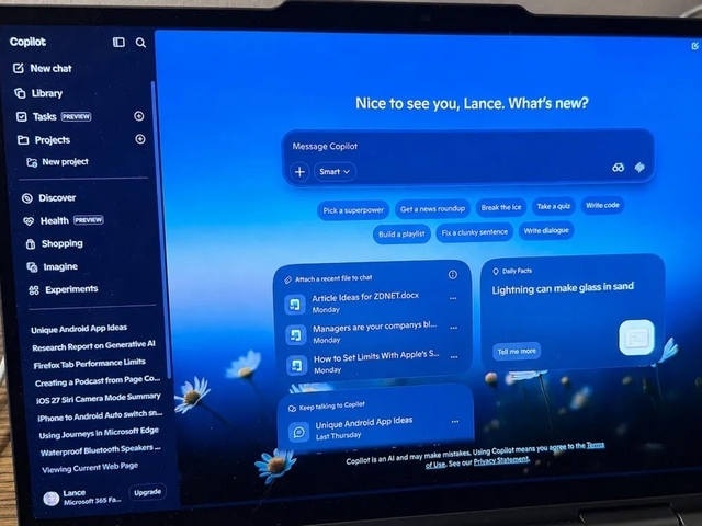 マイクロソフト、「Copilot」と「Copilot 365」を統合版アプリに移行 - ZDNET Japan