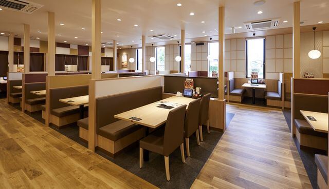 和食さと 広島観音新町店、店内の雰囲気