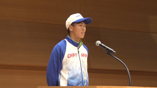 陸上 少年男子100mに出場/山田夢叶 選手
