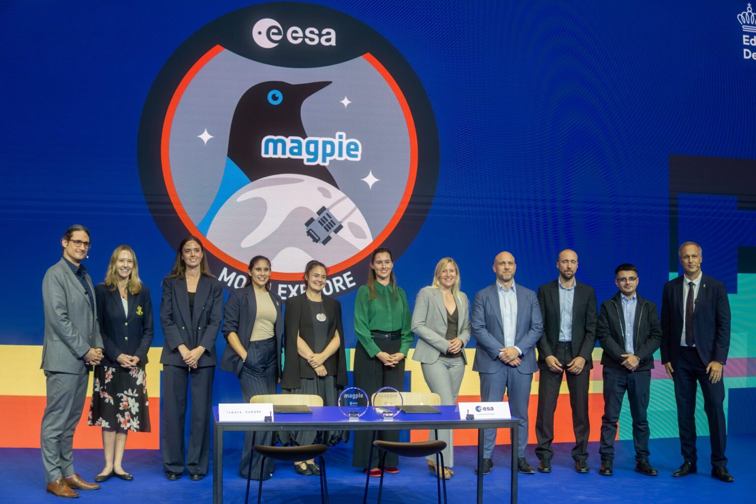 ispace EUROPEと欧州宇宙機関、欧州初の月極域氷探査ローバーミッション「MAGPIE」の正式契約締結のための調印式を実施 | 株式会社ispaceのプレスリリース ispace EUROPEと欧州宇宙機関、欧州初の月極域氷探査ローバーミッション「MAGPIE」の正式契約締結のための調印式を実施 | 株式会社ispaceのプレスリリース