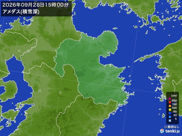 大分県の過去のアメダス実況(2026年09月28日)(積雪深) – 日本気象協会 tenki.jp 大分県の過去のアメダス実況(2026年09月28日)(積雪深) - 日本気象協会 tenki.jp