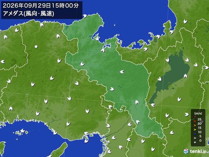 京都府の過去のアメダス実況(2026年09月29日)(風向・風速) – 日本気象協会 tenki.jp 京都府の過去のアメダス実況(2026年09月29日)(風向・風速) - 日本気象協会 tenki.jp