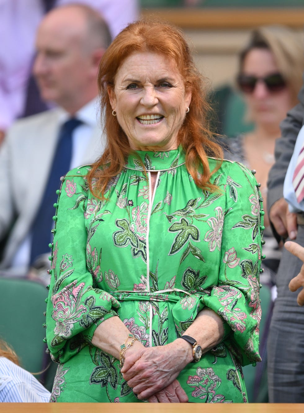 celebrity sightings at wimbledon 2025 day 1