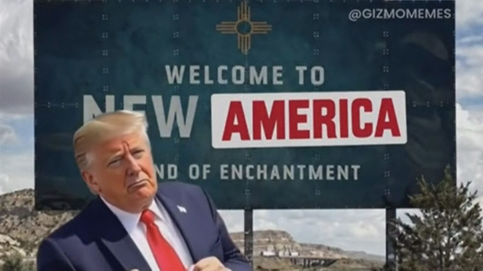 トランプ大統領 ニューメキシコ州を“ニューアメリカ州”に?「より誇り高く美しい、気に入った」名称変更ほのめかす(TBS NEWS DIG Powered by JNN) トランプ大統領 ニューメキシコ州を“ニューアメリカ州”に?「より誇り高く美しい、気に入った」名称変更ほのめかす(TBS NEWS DIG Powered by JNN)